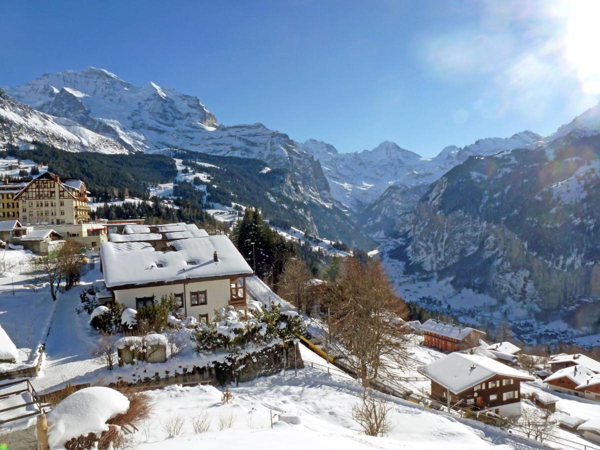Apartment Eiger Residence Apt-A-425 By Interhome Wengen Eksteriør billede